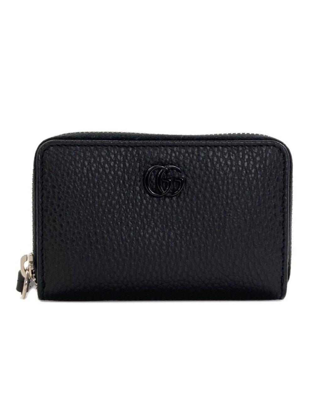 Gucci GG Marmont Double G Coin Purse Leather